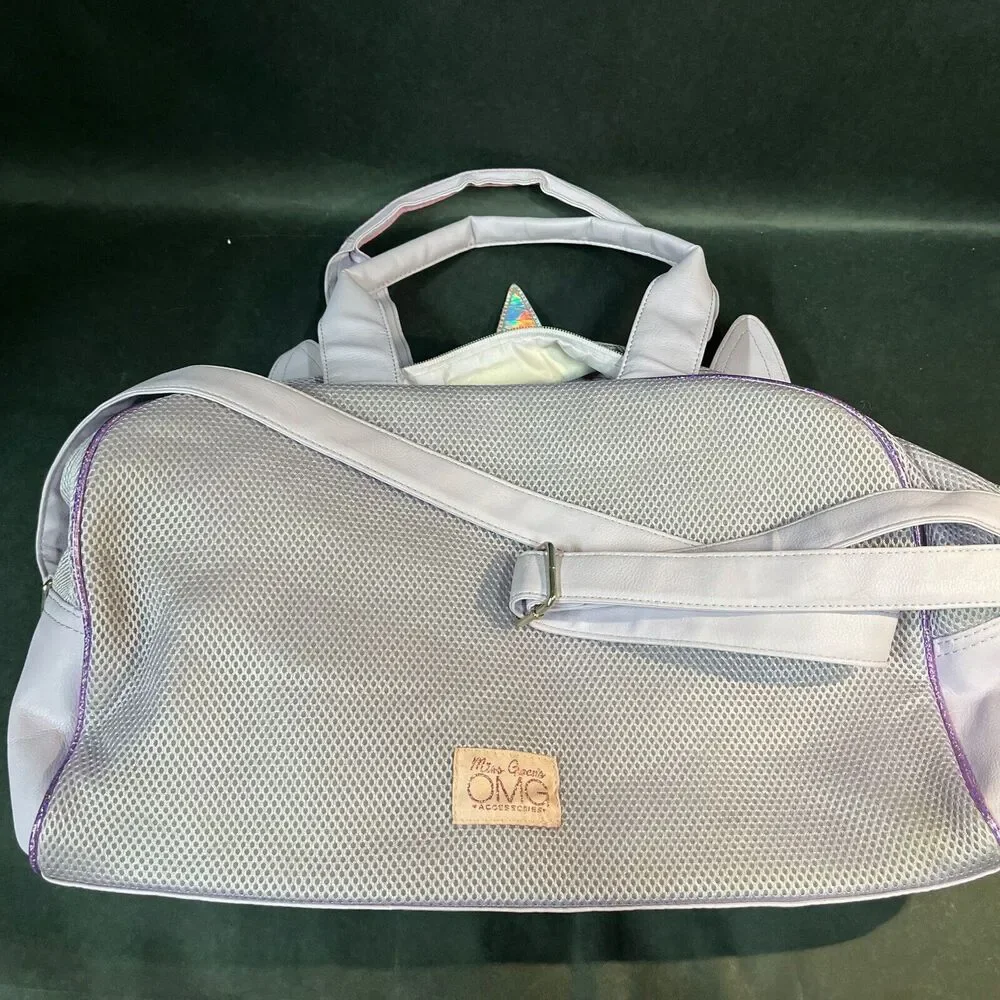 Miss Gwen’s OMG Accessories Unicorn Suitcase Bag Travel‎ Purple Rainbow